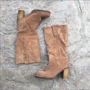 UGG boots. Tan